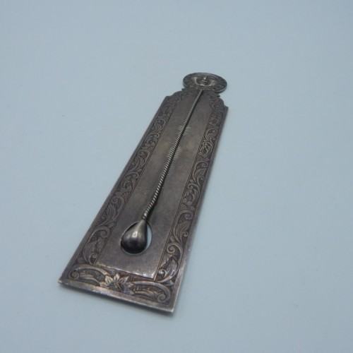 c. 1850 zilveren schietlood