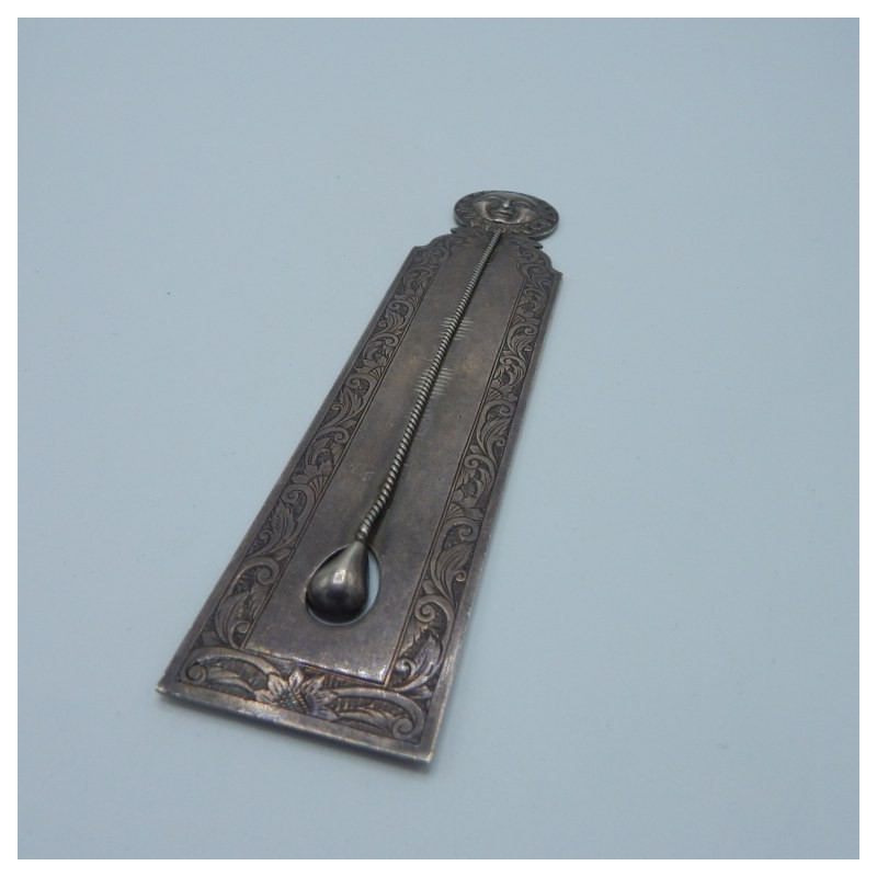 c. 1850 silver plumb