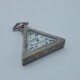 silver triangleTempor pocket watch no 3
