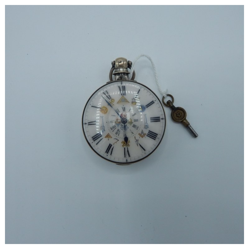 c. 1800 silver pocketwatch nr 5