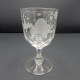 19 eeuws Engels wijnglas van kristal no 2