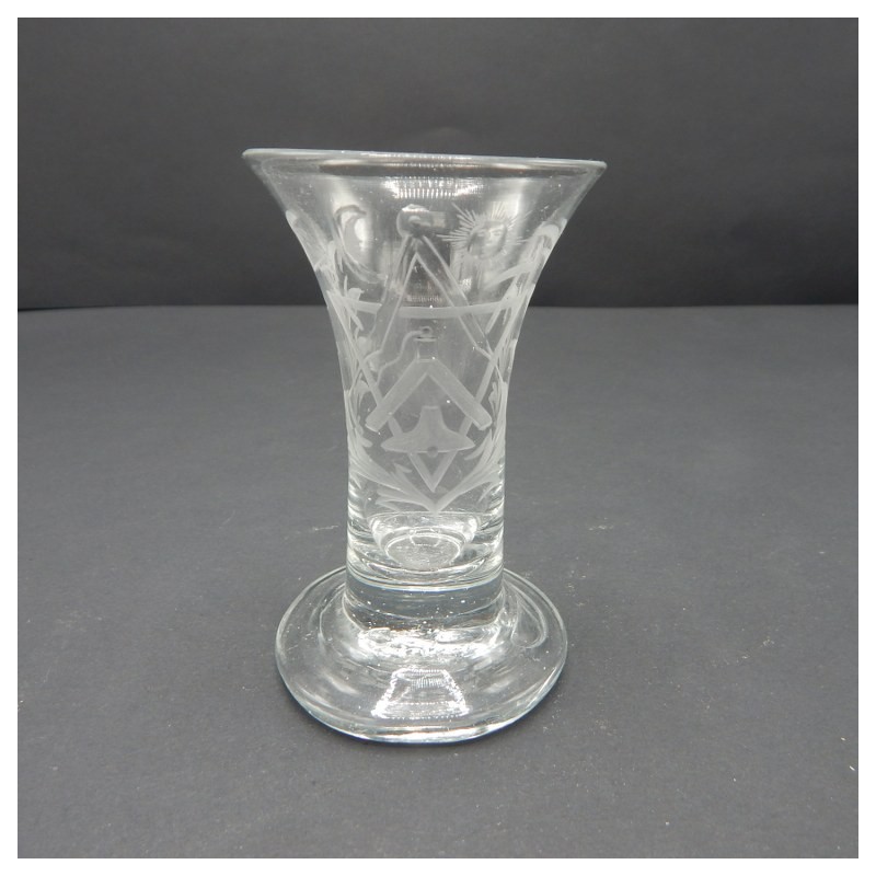 c. 1760-80 masonic glass 8