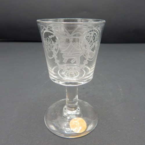 c.1790 English  masonic glass no. 13