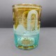 c. 1880-1900 grote beker van gekleurd glas nr 15