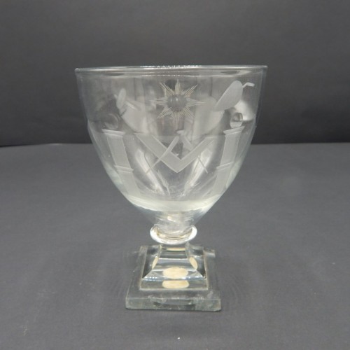 c. 1790 English secretary crystal glass no 24