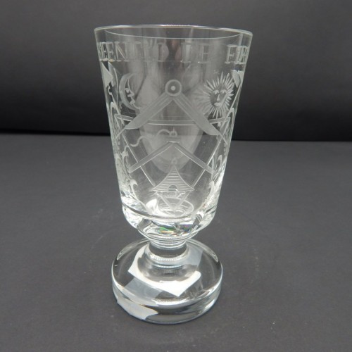 early 20th century glass Silentio de Fiede nr 19