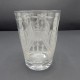 early 19 century English engraved crystal cup no. 29
