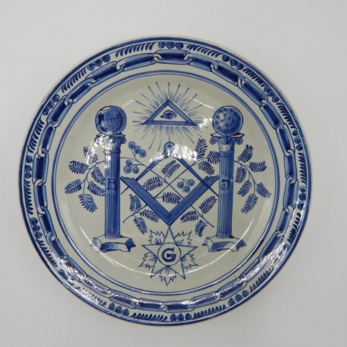 c. 1920s Delft wall plate