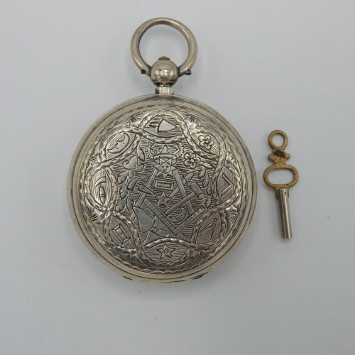 silver pocket watch c. 1870 sneck  nr 11