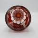c. 1850 particularly red colored Bohemian glass