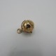 ball charm 9 silver and gold early 20th century