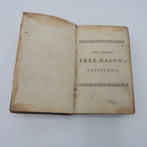 1784 The Young Free-mason&#039;s assistant