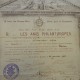 1905 Les Amis Philantropes Brussel