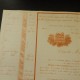 19th century Diploma France AASR REAA blank