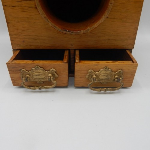 antique Engelish wood ballot box