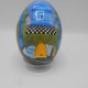 hand painted ostrich egg with temple of Solomon