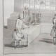 kopergravure  1735 Wandtableau B. Piccart