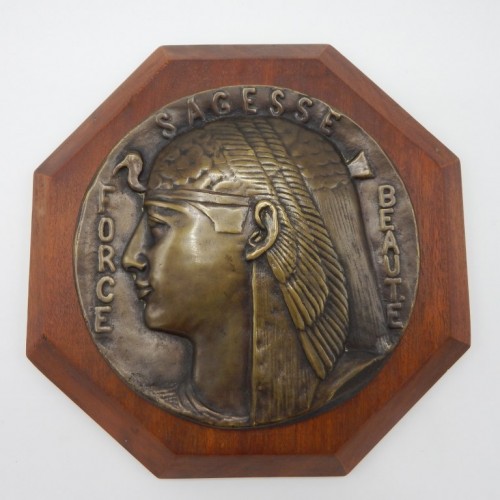 c. 1900 plaquette ISIS Force Sagesse beaute