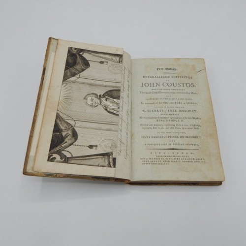 1790 Unparalleled Sufferings of John Coustos