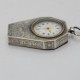 19th century silver masonic memento mori watch