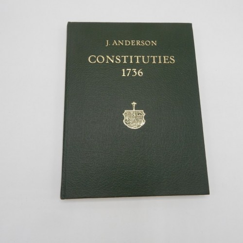 constituties 1736 J Anderson