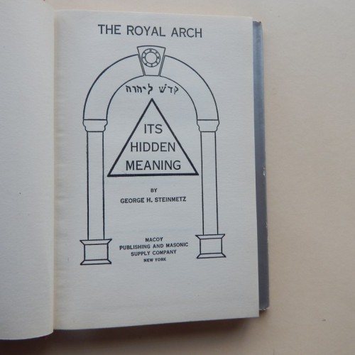 1946 the royal arch   its hidden meaning