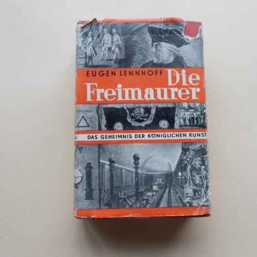 1932 Die Freimaurer eerste druk met stofomslag Eugen Lennhoff