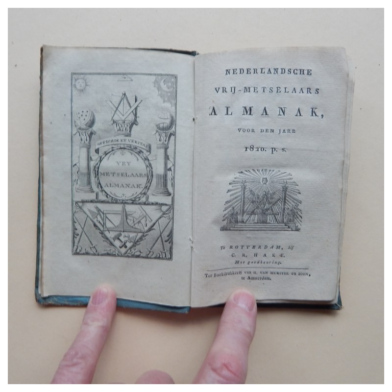 Vrij-Metselaars Almanak voor het jaar 1820