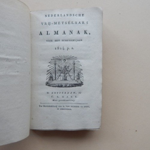 Vrij-Metselaars Almanak voor het jaar 1824