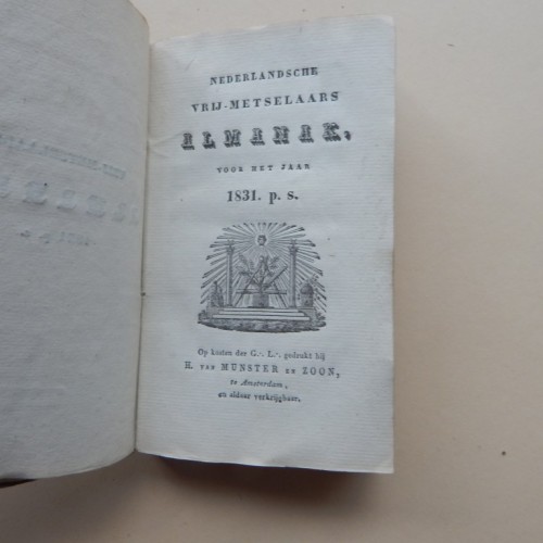 Vrij-Metselaars Almanak voor het jaar 1831