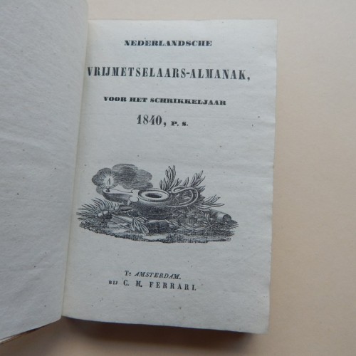 Vrij-Metselaars Almanak voor het jaar 1840