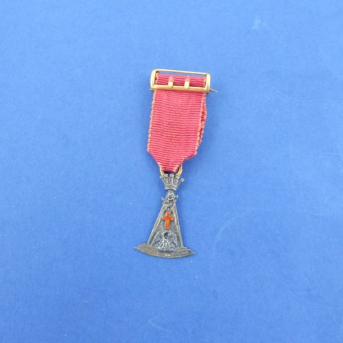 rose croix miniatur silver jewel nr 20