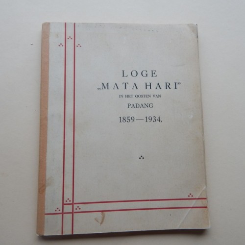 1934 Loge Mata Hari in het oosten van Padang