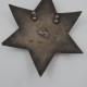 antique large silver star jewel masonic ?