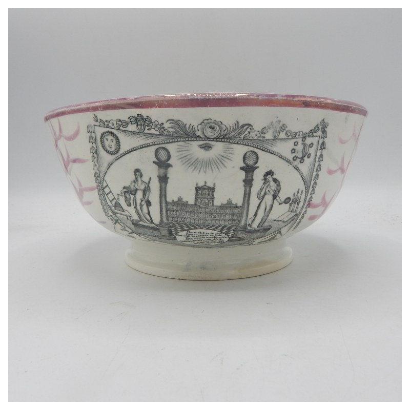 1820 large Sunderland bowl