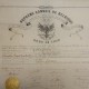 Belgie 1881 diplome AASR REAA grade 22